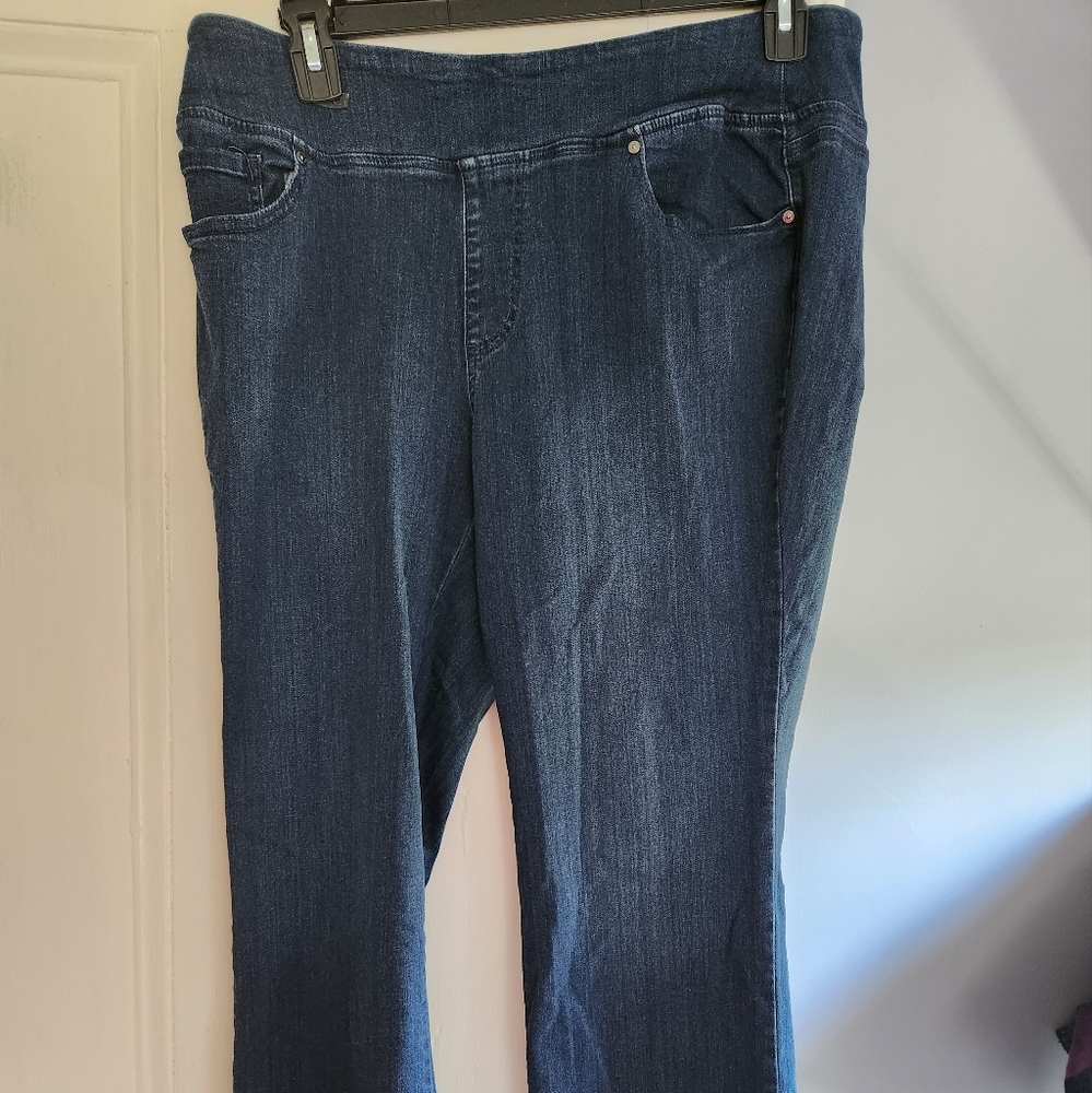 Belle by Kim Gravel Flexibelle Boot Cut Jeans 16WP